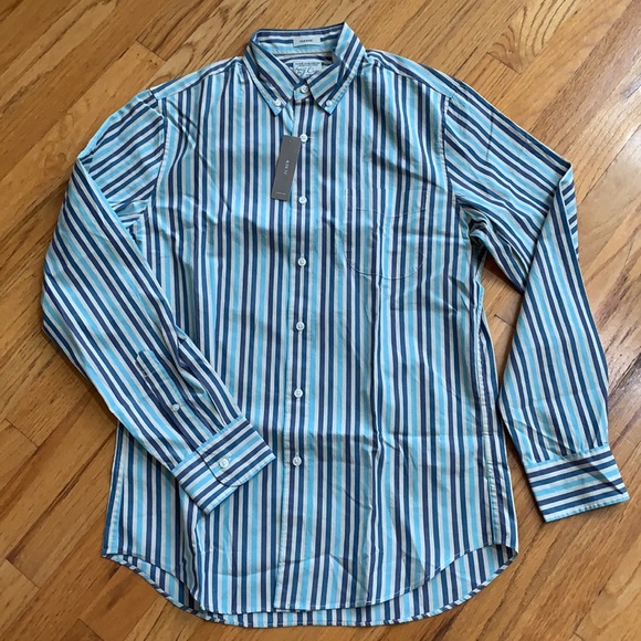 J. Crew Stretch Secret Wash poplin shirt - Picture 5 of 5